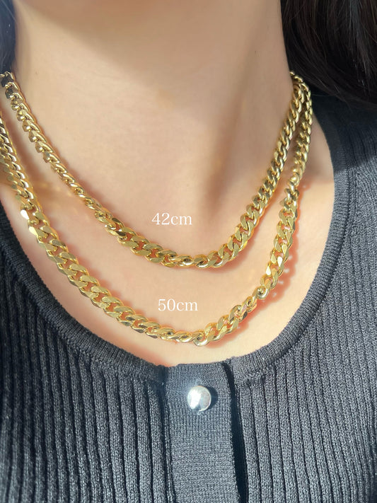 2pcs Gold Chains