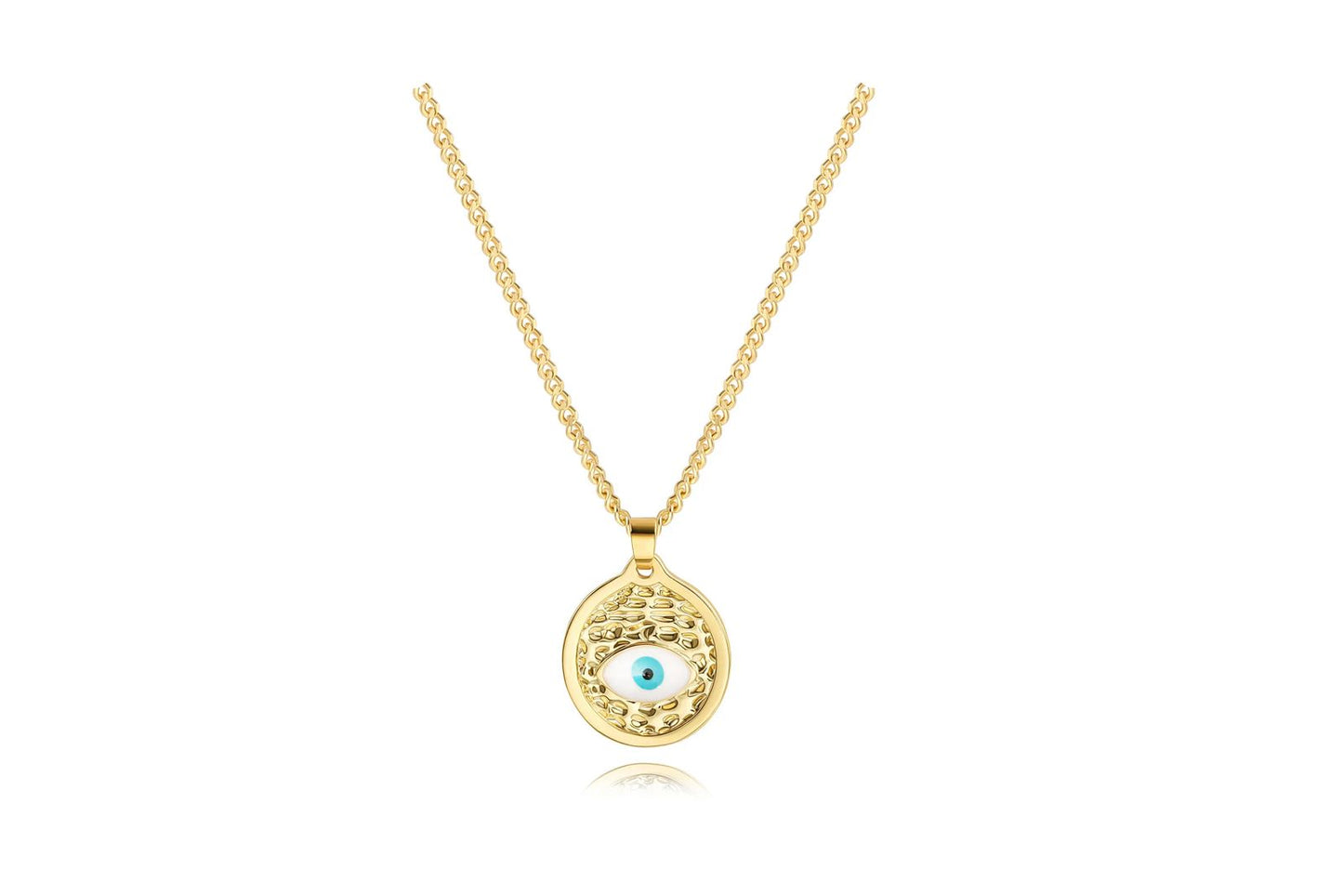 Evil Eye Charm Pendant Necklace