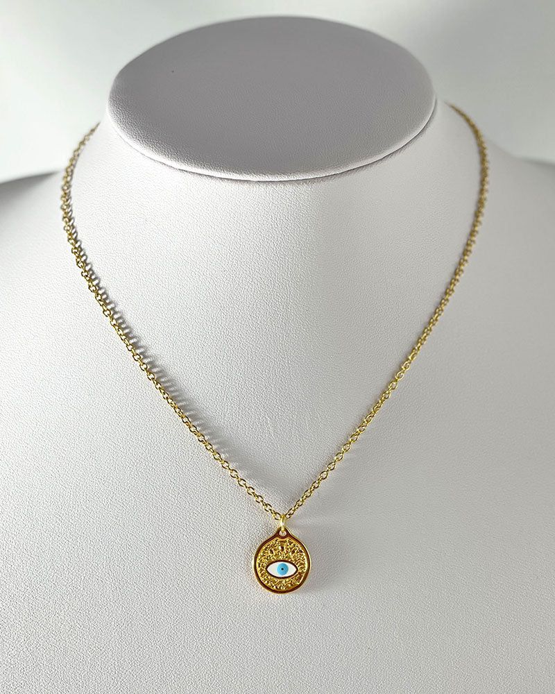 Evil Eye Charm Pendant Necklace