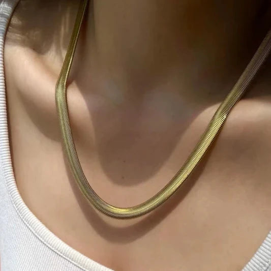 Thick Snake Necklace